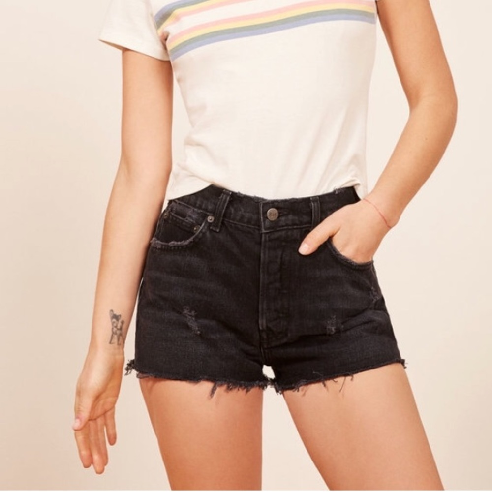 Dixie high rise jean short
